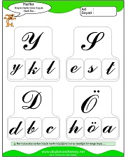 Büyük ve Küçük Sesleri Eşleştir